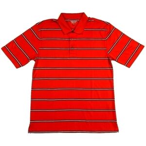 Oxford America Veri Cool Orange Stripes Polo Shirt